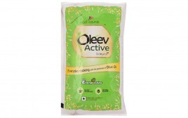 Oleev Active Blended Edible Vegetable Oil   Pouch  1 litre